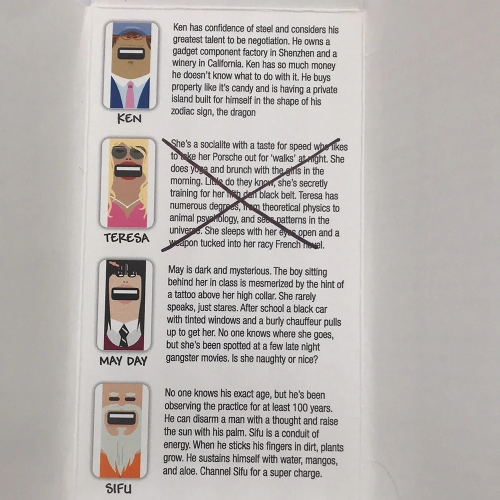 New Whooz Originals I-Pad Character Set